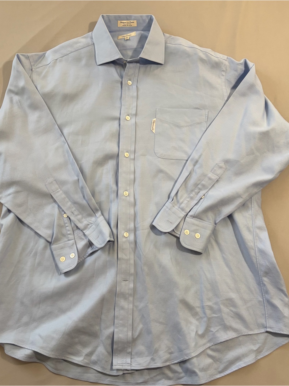 Faconnable Light Blue Men's Dress Shirt